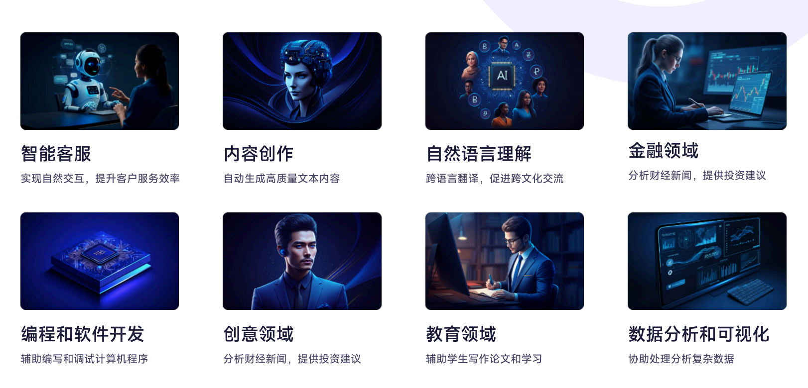 图博AI在各个领域的能力