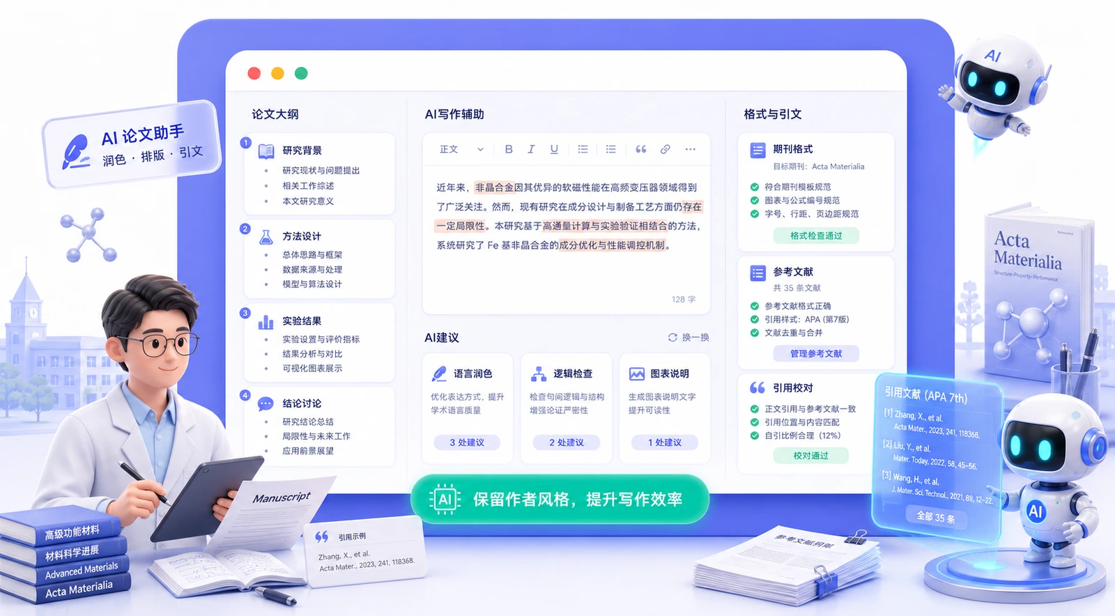 图博数智科研论文智能体场景
