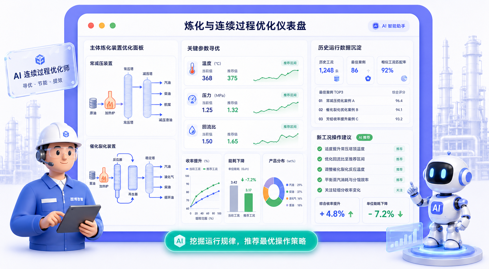 图博数智炼化与连续过程优化方案