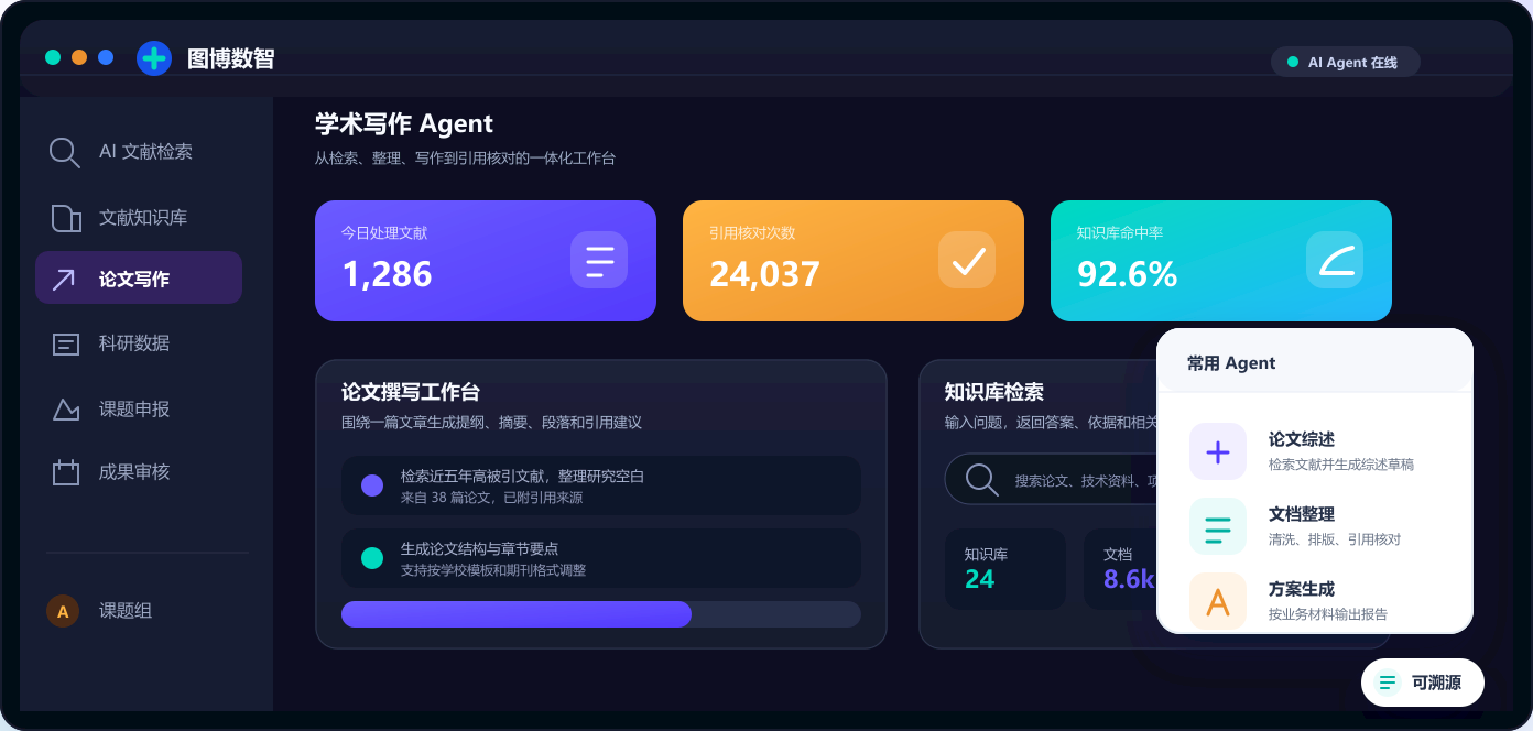 图博数智inFab产品总览与本地化部署